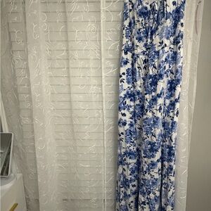 Hollister Blue Floral Maxi Dress